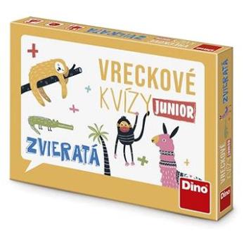 Vreckový kvízy Junior – Zvieratá SK Cestovná hra (8590878751224)