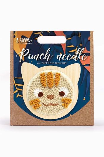 Vyšívacia súprava Graine Creative Cat Punch Needle Kit