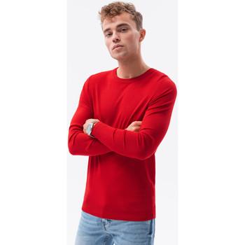 Ombre  Vesty bez rukávov/Cardigany Pánsky sveter - červená E177  viacfarebny