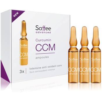 Saffee Advanced Curcumin Ampoules – 3x Intensive Anti-oxidant Care ampuly – 3-dňový štartovací balíček s kurkumínom