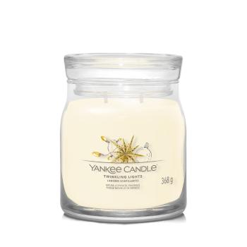 YANKEE CANDLE Signature Vonná sviečka 2 knôty Twinkling Lights 368 g