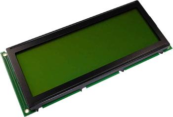 Display Elektronik LCD displej   žltozelená 20 x 4 Pixel (š x v x h) 146 x 62.5 x 11.1 mm DEM20487SYH-LY