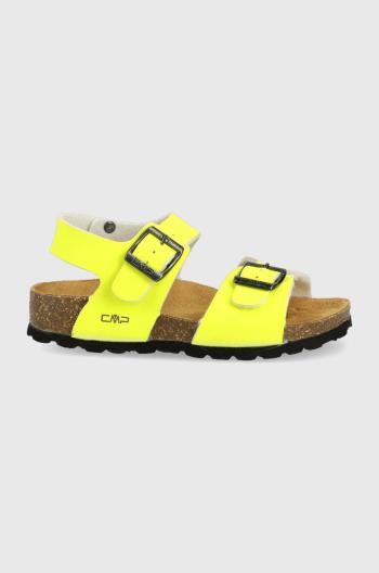 Detské sandále CMP žltá farba