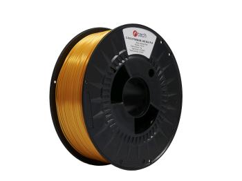 Tlačová struna (filament) C-TECH PREMIUM LINE, Silk PLA, dopravná žltá, RAL1023, 1,75mm, 1kg