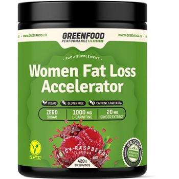 GreenFood Nutrition Performance Women Fat Loss Accelerator Juicy raspberry 420 g (GF6005)