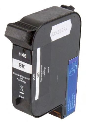 HP 51645A - kompatibilná cartridge HP 45, čierna, 50ml