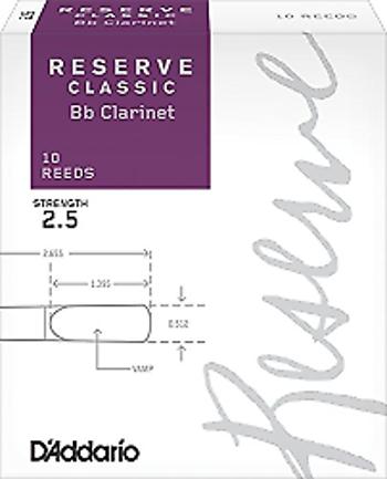 RICO DCT1025 RESERVE CLASSIC Bb klarinet 2.5
