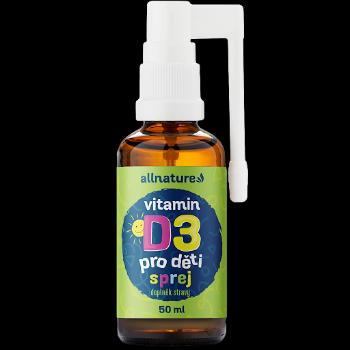 ALLNATURE Vitamín D3 pre deti s MCT olejom v spreji 50 ml