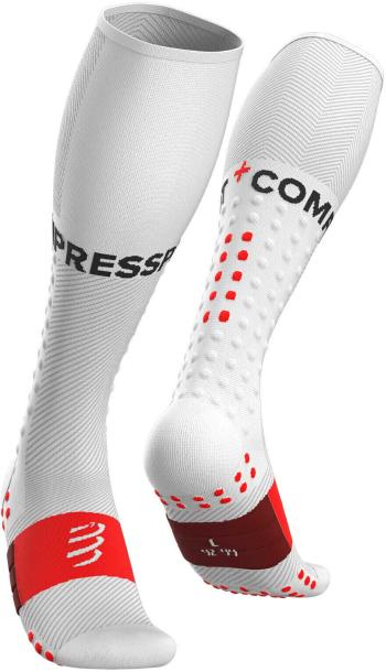 Compressport Full Socks Run White T1