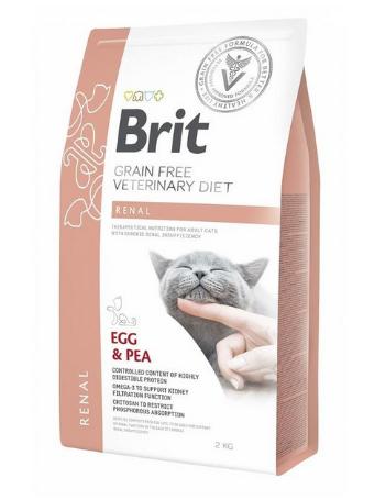 Brit Veterinary Diets GF cat Renal granule pre mačky 2kg