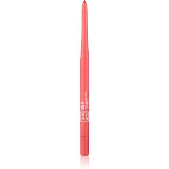 3INA The Automatic Lip Pencil kontúrovacia ceruzka na pery odtieň 254 - Dark pink nude 0,26 g