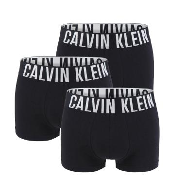 CALVIN KLEIN - boxerky 3PACK Intense power black combo z mikrovlákna-XXL (111-115 cm)