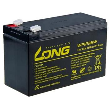 Long 12 V 9 Ah olovený akumulátor HighRate F2 (WP1236W) (PBLO-12V009-F2AH)