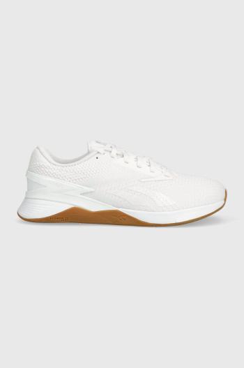 Tréningové topánky Reebok Nano X3 biela farba