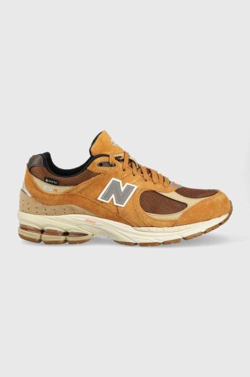 Tenisky New Balance M2002RXG hnedá farba