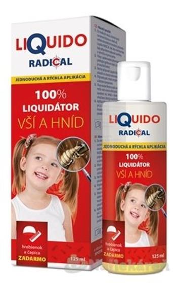 LiQuido RADICAL 125ml + hrebienok a čiapka