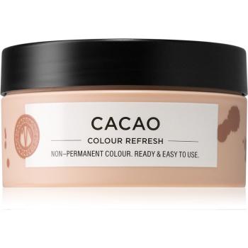 Maria Nila Colour Refresh Cacao jemná vyživujúca maska bez permanentných farebných pigmentov výdrž 4 – 10 umytí 6.00 100 ml