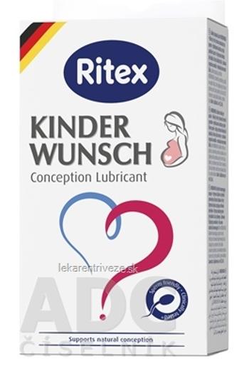 Ritex KINDERWUNSCH Lubrikant pre plánované otehotnenie, aplikátory 8x4 ml