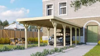 Drevený prístrešok / carport CLASSIC 3A Lanitplast