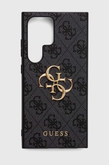 Puzdro na mobil Guess Galaxy S24 Ultra S928 čierna farba, GUHCS24L4GMGGR,