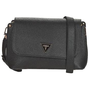 Guess  MERIDIAN FLAP CROSSBODY  Tašky cez rameno Čierna