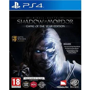 Middle Earth: Shadow of Mordor Game of The Year Edition – PS4 (5051892191388)