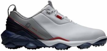 Footjoy Tour Alpha Mens Golf Shoes White/Navy/Grey 42,5