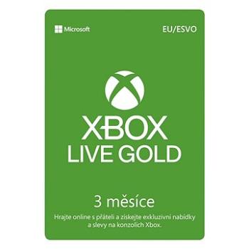 Xbox Live Gold, 3-mesačné členstvo (S2T-00009)