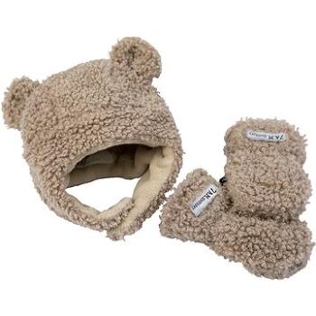 7AM Enfant komplet TEDDY (12 – 24 mes.) – čiapka, rukavice (889427005894)