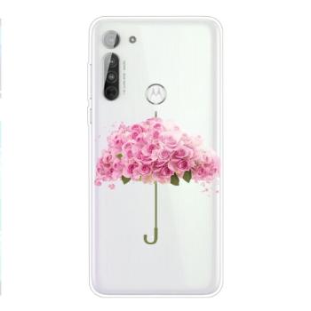 ART Silikónový kryt Motorola Moto G8 Power Lite FLOWER UMBRELLA