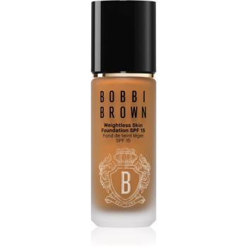 Bobbi Brown Weightless Skin Foundation SPF 15 dlhotrvajúci make-up s hydratačným účinkom odtieň Warm Almond 30 ml