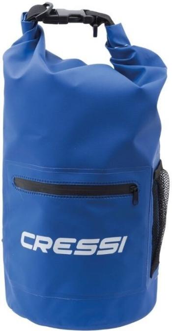 Cressi Dry Zip Blue 10 L Vodotesný vak