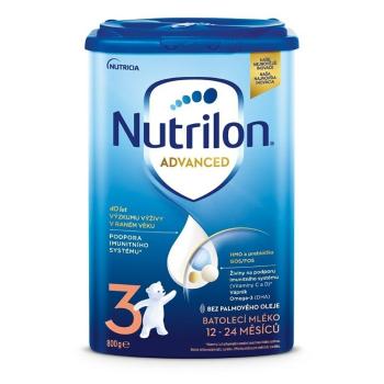 NUTRILON 3 Advanced Pokračovacie batoľacie mlieko od 12-24 mesiacov 800 g