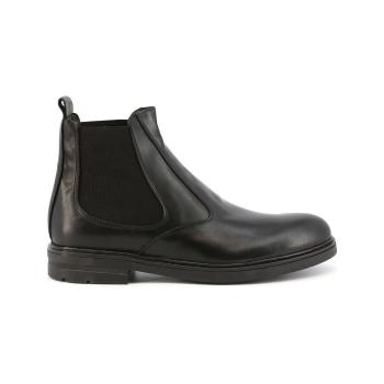 Duca Di Morrone  Damiano - Leather Black  Čižmy Čierna