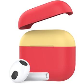 Ahastyle TPU kryt pre AirPods 3 Red-yellow (PT147-2-Red-yellow)