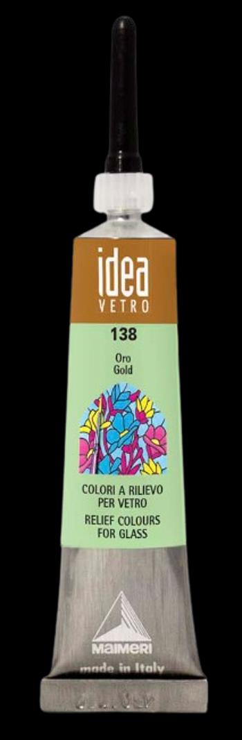 MAIMERI VETRO RILIEVO - Kontúra na sklo (138 - gold, 20 ml)