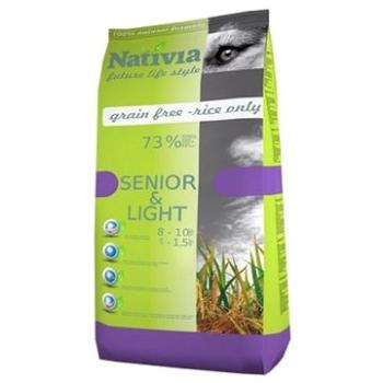 Nativia Senior & Light – Chicken & Rice 3 kg (8595045402503)