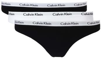 Calvin Klein 3 PACK - dámske nohavičky Bikini QD3588E-WZB M