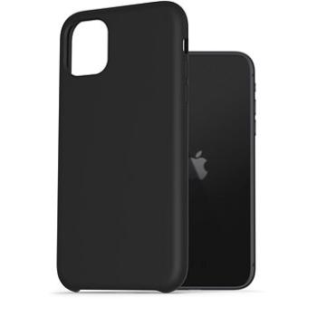 AlzaGuard Premium Liquid Silicone iPhone 11 čierne (AGD-PCS0006B)