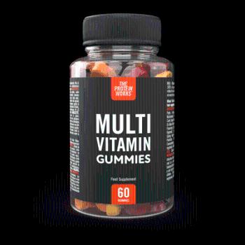 The Protein Works Multivitamín Gummies ovocný mix 60 kapsúl