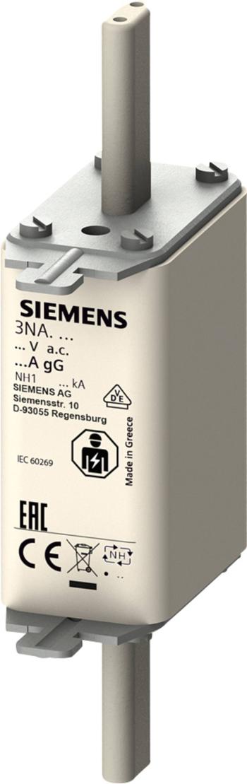 Siemens 3NA3132 sada poistiek   Veľkosť poistky = 1  125 A  500 V 1 ks