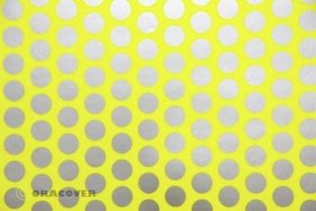 Oracover 41-031-091-010 nažehlovacia fólia Fun 1 (d x š) 10 m x 60 cm žltá, strieborná
