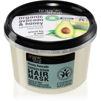 Organic Shop Avocado & Olive regeneračná maska na vlasy 250 ml