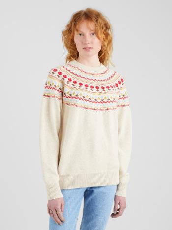 Levi's® Slouchy Crewneck Sveter Biela