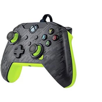 PDP Wired Controller – Electric Carbon – Xbox (708056068509)
