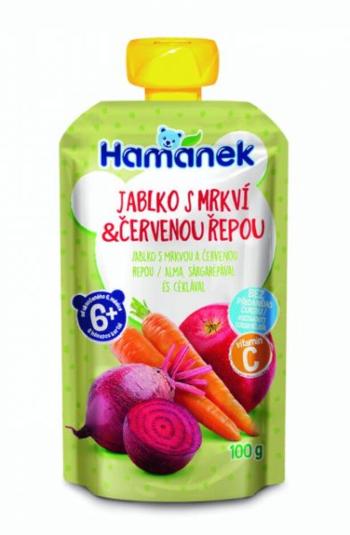 HAMÁNEK Jablko s mrkvou & červenou repou 100 g