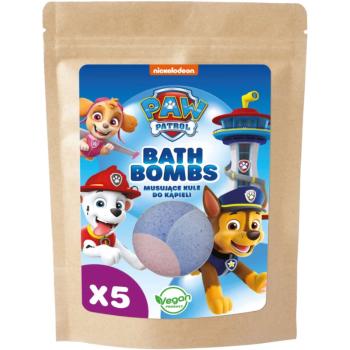 Nickelodeon Paw Patrol Bath Bomb bomba do kúpeľa mix pre deti Universal 5x50 g