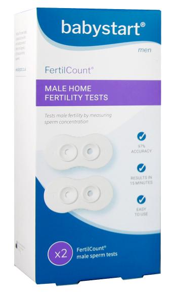 Babystart FertilCount Test mužskej plodnosti 2 ks