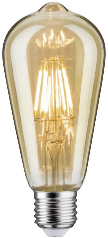 Paulmann 28523 LED   E27 valcovitý tvar 6 W zlatá (Ø x v) 64 mm x 145 mm  1 ks