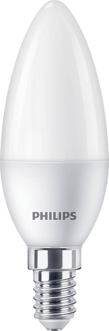 Philips Lighting 871951431338500 LED  En.trieda 2021 F (A - G) E14 sviečkový tvar 5 W = 40 W teplá biela (Ø x d) 35 mm x